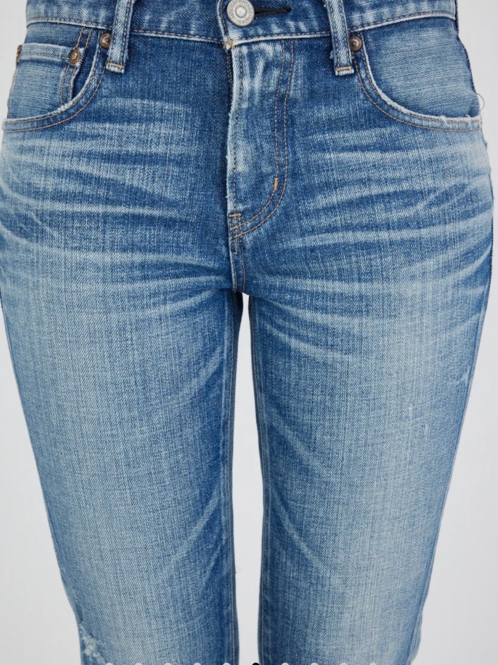 Moussy Faded Blue Skinny Jeans - Picture 4 of 11